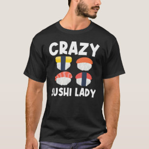 Cool Sushi voor vrouwen mama Japans Sashimi Seafoo T-shirt