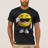 Cool Swag Emoji Tipping Shades T-shirt (Voorkant)