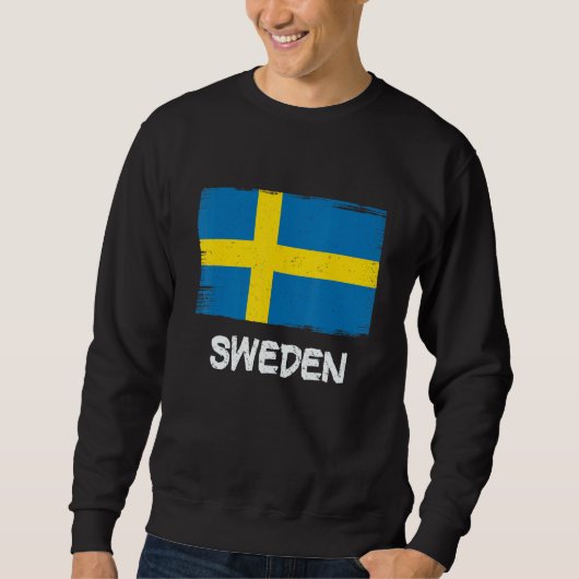 Cool Sweden Flag Trui (Voorkant)