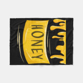 Cool Sweet Honeypot Fun Lazy Diy Halloween Kostuum Fleece Deken (Voorkant (Horizontaal))