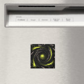 Cool Swirl Artsy-magneet Magneet (Insitu (Vaatwasser))