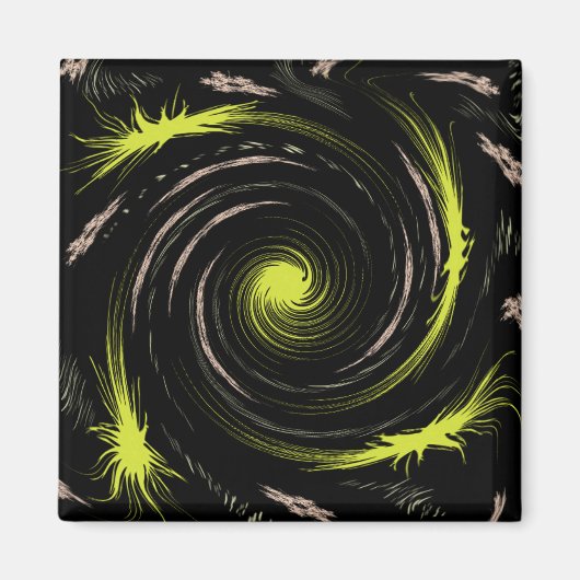 Cool Swirl Artsy-magneet Magneet (Voorkant)