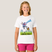 Cool T Rex Pasen Mand Dinosaurus Meisje Shirt Cade (Voorkant volledig)