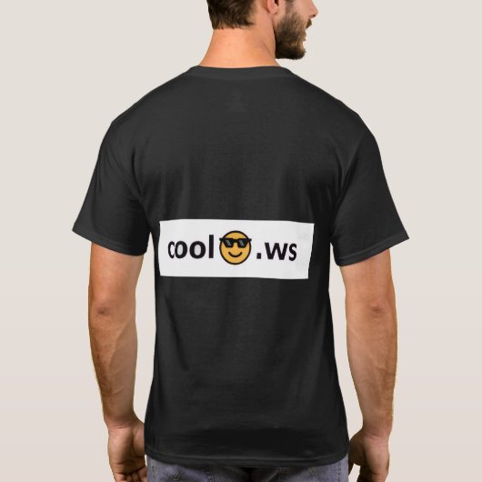 cool t-shirt (Achterkant)