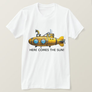 Cool T-shirt met Gele Onderzeeër!