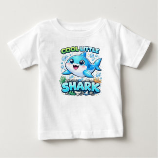 Cool T-shirt met haai voor jongens