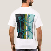 cool t-shirt met verticale strepen (Achterkant)