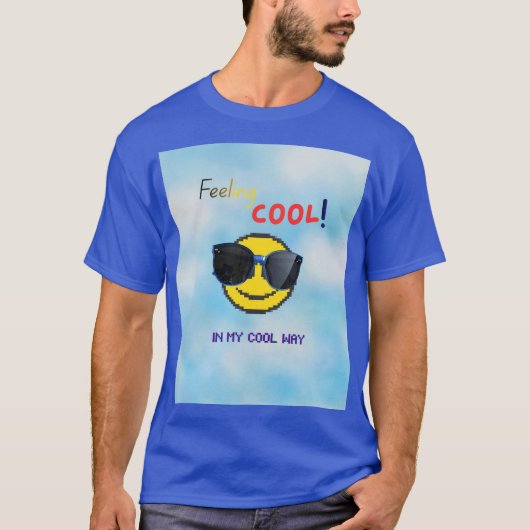 Cool T-shirt voor mannen (Voorkant)