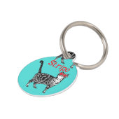 Cool Tabby Cat You Are One Cool Cat Huisdierpenning (Zijkant)