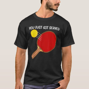 Cool Table Tennis Art voor mannen Ping Pong Spor T-shirt