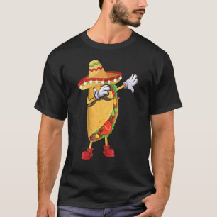 Cool Taco voor mannen Cinco de Mayo Fiesta Mexico T-shirt