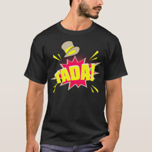 Cool Tada Magic Trick Comic Style Magicians gift T-shirt