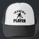 Cool Tafeltennis ontwerp Trucker Pet<br><div class="desc">Ik ben een beetje een speler Tafeltennis sport ontwerp zal het perfecte cadeau item voor de Tafeltennis liefhebber te maken</div>