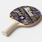 Cool Tafeltennis Racket - Monogram Tafeltennisbatje (Voorkant Gekanteld)