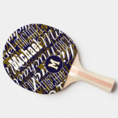 Cool Tafeltennis Racket - Monogram Tafeltennisbatje (Zijkant)