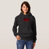 Cool Taiko-tekst voor Taiko Drummers Hoodie (Voorkant volledig)