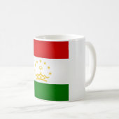 Cool Tajikistan Flag Koffiemok (Voorkant rechts)