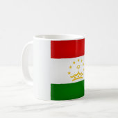 Cool Tajikistan Flag Koffiemok (Voorkant links)