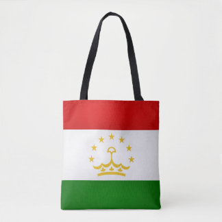 Cool Tajikistan Flag Mode Tote Bag