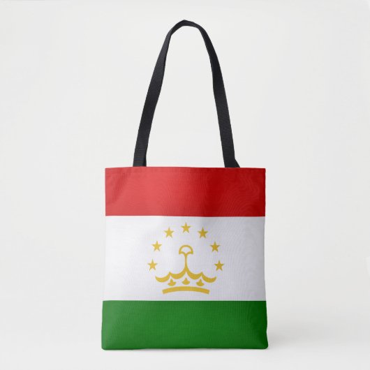 Cool Tajikistan Flag Mode Tote Bag (Voorkant)