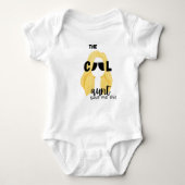 Cool Tante Blonde Baby Bodysuit (Voorkant)