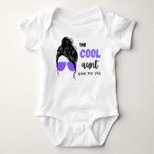 Cool tante gaf me dit Baby bodysuit (Voorkant)