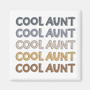 Cool tante Modern Cute Gifts voor tante Magneet