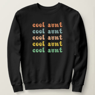 Cool tante Modern Retro Cute Gifts voor tante Trui