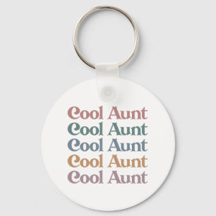 Cool tante Retro Cute Gifts voor tante Sleutelhanger