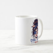 Cool Tante stemt rommelig haar Lady Election Koffiemok (Voorkant rechts)