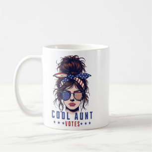 Cool Tante stemt rommelig haar Lady Election Koffiemok