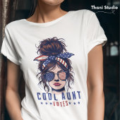 Cool Tante stemt  rommelig haar Lady Election T-shirt