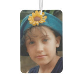 Cool tante voeg foto drive veilige floral paarse luchtverfrisser (Achterkant)