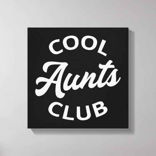 Cool Tants Club I Canvas Afdruk (Voorkant)