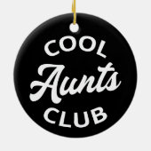 Cool Tants Club I Keramisch Ornament (Achterkant)