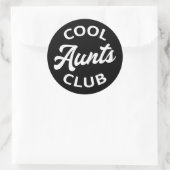 Cool Tants Club I Ronde Sticker (Tas)