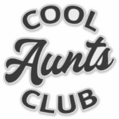 Cool Tants Club I Sticker (Voorkant)