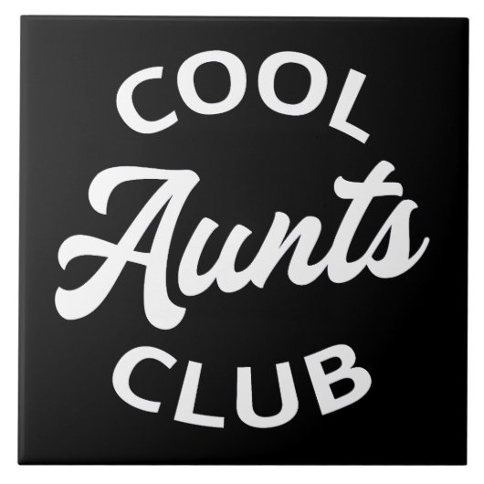 Cool Tants Club I Tegeltje (Voorkant)