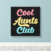 Cool Tants Club II Canvas Afdruk (Insitu (Houten vloer))
