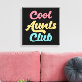 Cool Tants Club II Canvas Afdruk (Insitu (Woonkamer))
