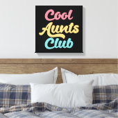 Cool Tants Club II Canvas Afdruk (Insitu (Slaapkamer))