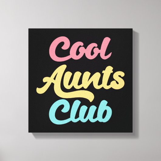 Cool Tants Club II Canvas Afdruk (Voorkant)