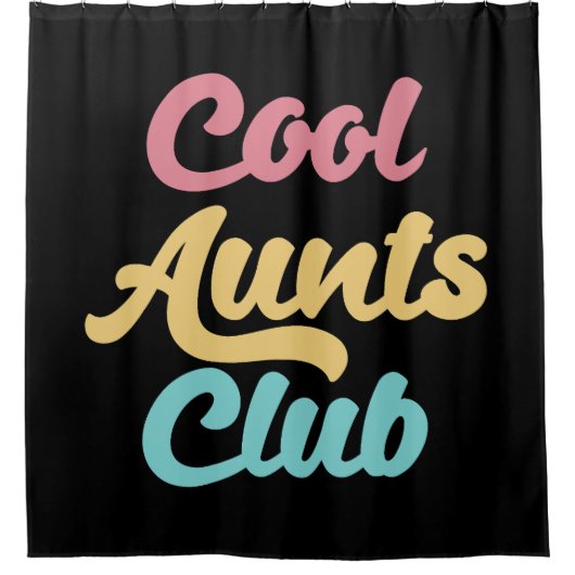 Cool Tants Club II Douchegordijn (Voorkant)