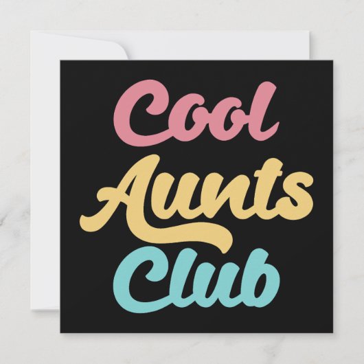 Cool Tants Club II Kaart (Voorkant)