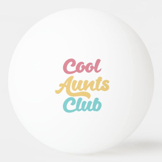 Cool Tants Club II Pingpongbal (Voorkant)