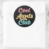 Cool Tants Club II Ronde Sticker (Tas)