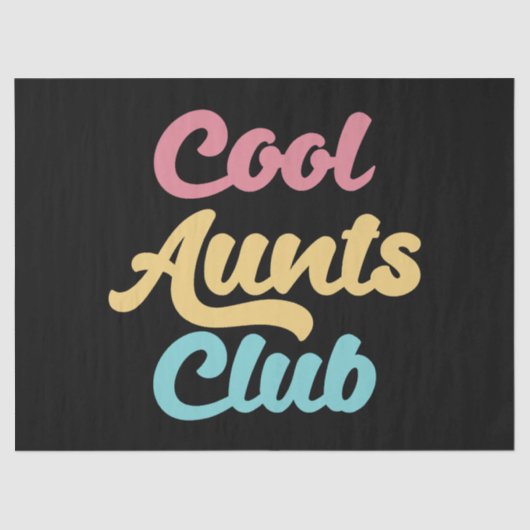 Cool Tants Club II Tissuepapier (Voorkant)