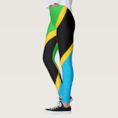 Cool Tanzania Flag Mode Leggings (Links)