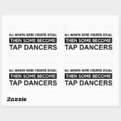 Cool Tap Dancing design Rechthoekige Sticker (Vel)