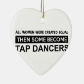 Cool Tap Dansend design Keramisch Ornament (Rechts)